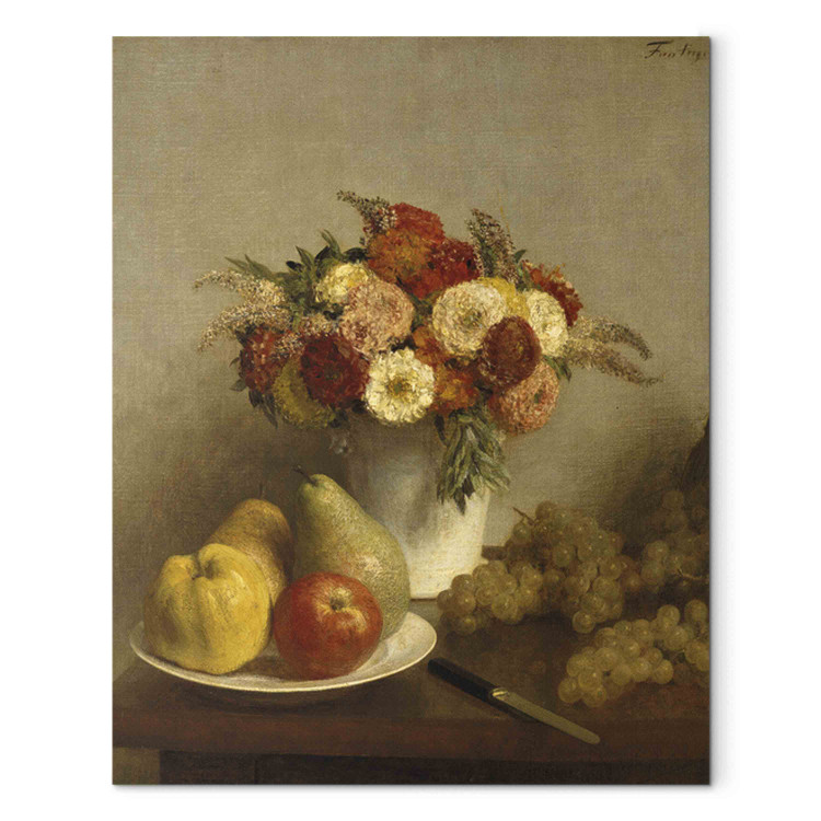 Reproduction Painting Flowers and Fruit 156835