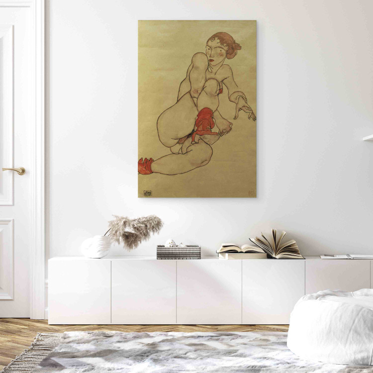 Art Reproduction Nude with raised right leg 157935 additionalImage 3