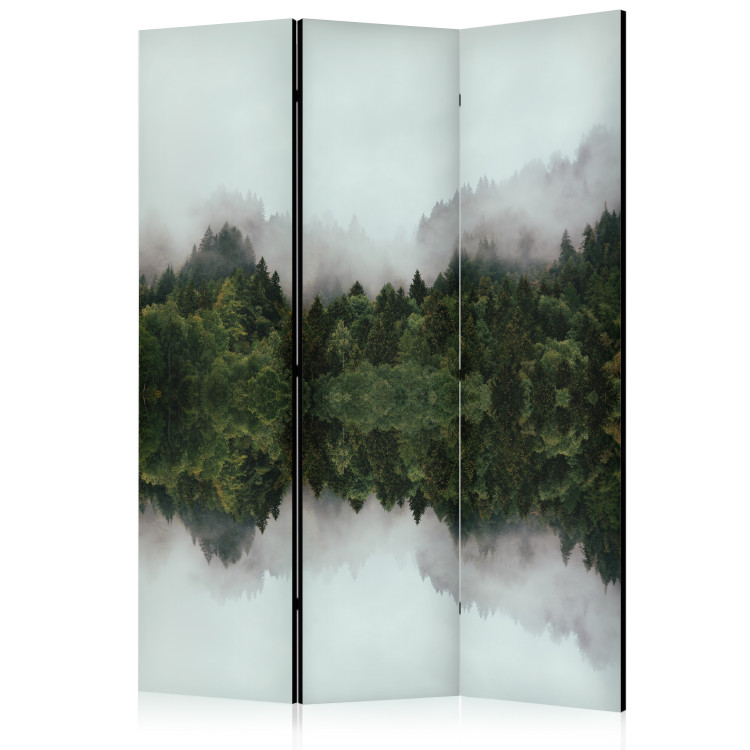 Folding Screen Fog in the Forest - Atmospheric Landscape With Trees [Room Dividers] 159535
