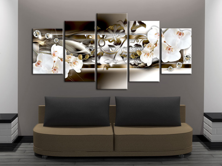 Canvas Print Copper waves 50135 additionalImage 3