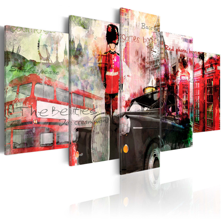 Canvas Memories from London - 5 pieces 50535 additionalImage 2