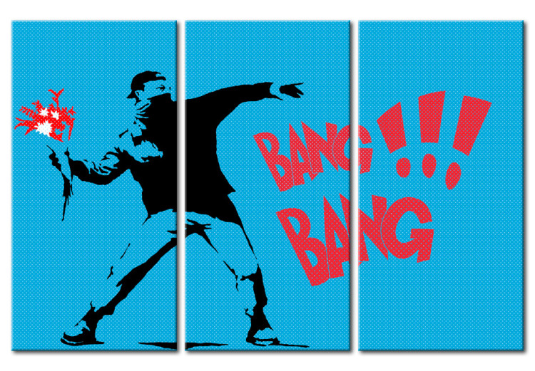 Canvas Bang bang! - triptych 55635