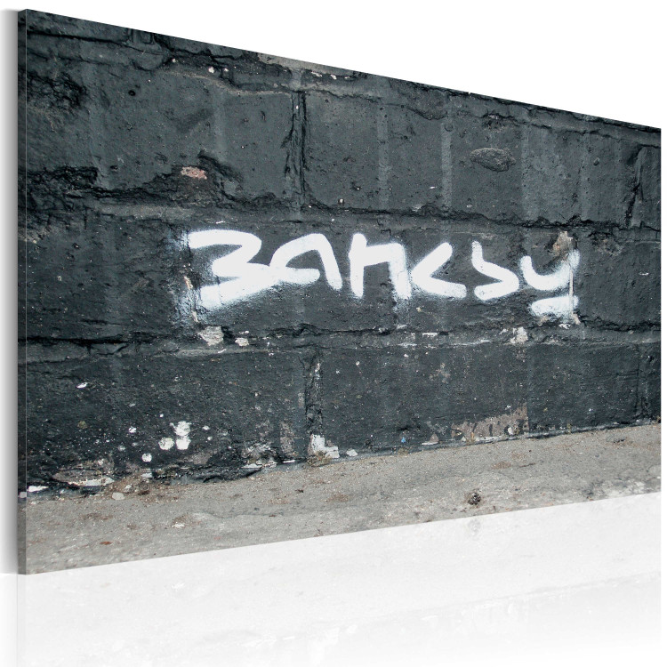Canvas Art Print Banksy: signature 58935 additionalImage 2