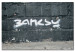 Canvas Art Print Banksy: signature 58935