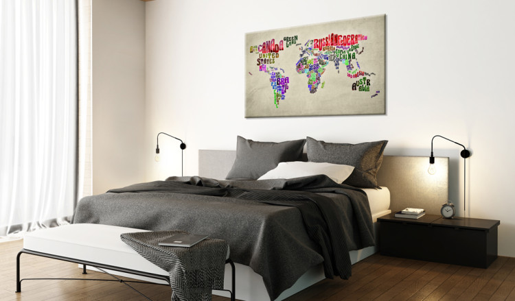 Decorative Pinboard Global Tournée (EN) [Cork Map] 106945 additionalImage 3