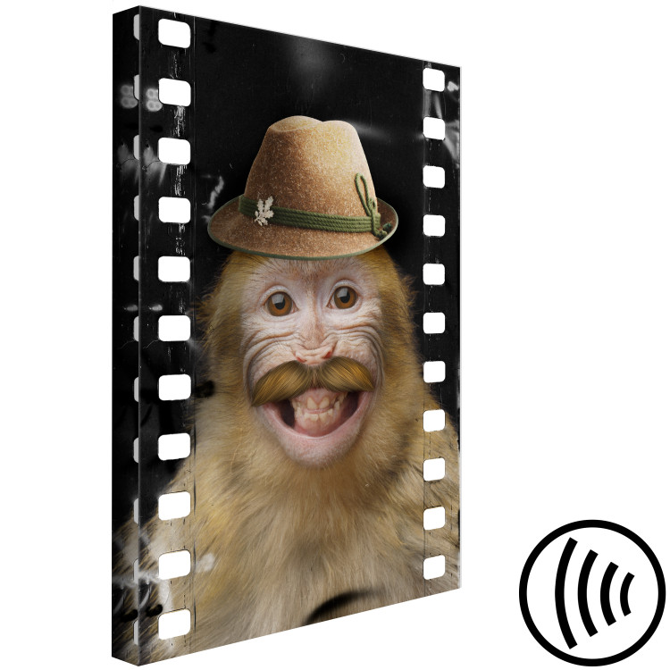 Canvas Monkey In Hat (1 Part) Vertical 116345 additionalImage 6