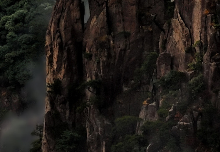 Poster Yellow Mountains: Huang Shan - dense fog against the backdrop of China's mountain landscape 116545 additionalImage 8