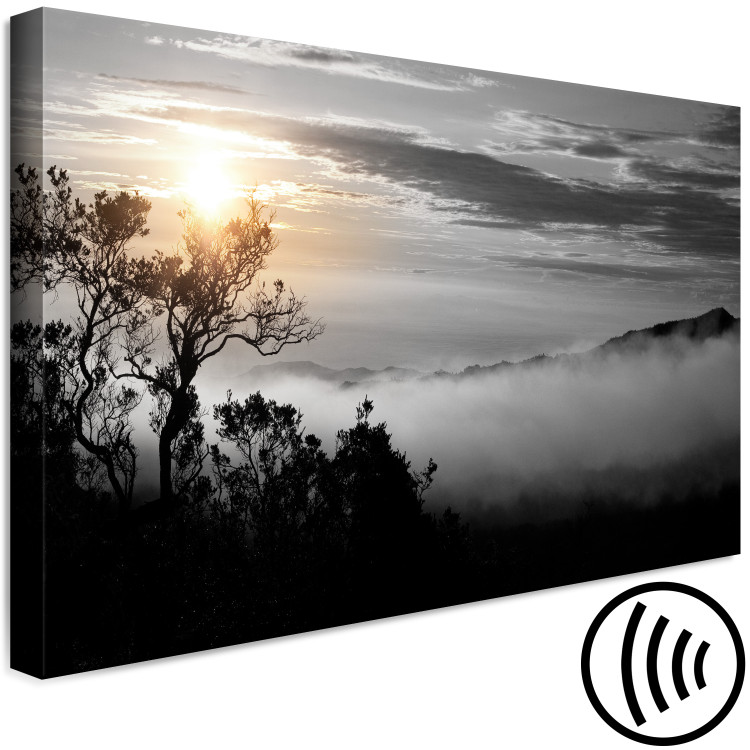 Canvas Misty Morning (1-part) - Landscape of Cloudy Sunrise 117245 additionalImage 6