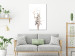Canvas Art Print Memories of autumn - a minimalistic plant motif in the scandi style 119145 additionalThumb 3