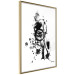 Poster Naughty Thoughts - black patterns in an abstract motif on a white background 122745 additionalThumb 14