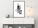 Poster Naughty Thoughts - black patterns in an abstract motif on a white background 122745 additionalThumb 6