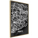 Poster Negative Map: Porto - black and white city map in Portugal 123045 additionalThumb 12