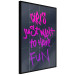 Poster Girls Just Want to Have Fun - English inscription in graffiti style 124445 additionalThumb 10