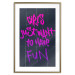 Poster Girls Just Want to Have Fun - English inscription in graffiti style 124445 additionalThumb 18