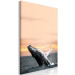 Canvas Print Emerging humpback whale - a whale against the setting sun 126245 additionalThumb 2