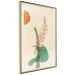 Wall Poster Lupine - unique abstraction with a plant and rounded shapes in boho style 129345 additionalThumb 14