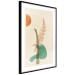 Wall Poster Lupine - unique abstraction with a plant and rounded shapes in boho style 129345 additionalThumb 9