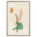 Wall Poster Lupine - unique abstraction with a plant and rounded shapes in boho style 129345 additionalThumb 20