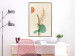 Wall Poster Lupine - unique abstraction with a plant and rounded shapes in boho style 129345 additionalThumb 6