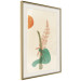 Wall Poster Lupine - unique abstraction with a plant and rounded shapes in boho style 129345 additionalThumb 4
