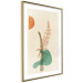 Wall Poster Lupine - unique abstraction with a plant and rounded shapes in boho style 129345 additionalThumb 8