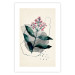 Wall Poster Watercolor Plant - abstract plant with flowers in watercolor style 129545 additionalThumb 25
