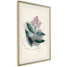 Wall Poster Watercolor Plant - abstract plant with flowers in watercolor style 129545 additionalThumb 3