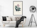 Wall Poster Watercolor Plant - abstract plant with flowers in watercolor style 129545 additionalThumb 24