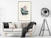 Wall Poster Watercolor Plant - abstract plant with flowers in watercolor style 129545 additionalThumb 13