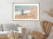 Poster Summer Moment - beach landscape with stones against the sea and clear sky 129845 additionalThumb 15
