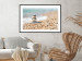 Poster Summer Moment - beach landscape with stones against the sea and clear sky 129845 additionalThumb 23