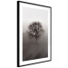 Wall Poster Power Dormant in a Tree - landscape of a leafless tree in thick fog 130245 additionalThumb 6