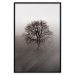 Wall Poster Power Dormant in a Tree - landscape of a leafless tree in thick fog 130245 additionalThumb 18