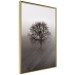 Wall Poster Power Dormant in a Tree - landscape of a leafless tree in thick fog 130245 additionalThumb 14