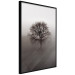 Wall Poster Power Dormant in a Tree - landscape of a leafless tree in thick fog 130245 additionalThumb 13