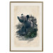 Wall Poster Bear Valley - whimsical animal among plants on a beige background 130445 additionalThumb 20