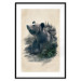 Wall Poster Bear Valley - whimsical animal among plants on a beige background 130445 additionalThumb 15