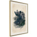 Wall Poster Bear Valley - whimsical animal among plants on a beige background 130445 additionalThumb 3