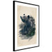 Wall Poster Bear Valley - whimsical animal among plants on a beige background 130445 additionalThumb 6