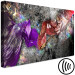 Canvas Print Connected fabrics - a colourful abstraction with two scarves 131645 additionalThumb 6