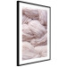 Poster Woolen Fantasy - pink fabric composition in the form of loose threads 131845 additionalThumb 8