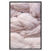 Poster Woolen Fantasy - pink fabric composition in the form of loose threads 131845 additionalThumb 16