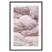 Poster Woolen Fantasy - pink fabric composition in the form of loose threads 131845 additionalThumb 17