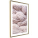 Poster Woolen Fantasy - pink fabric composition in the form of loose threads 131845 additionalThumb 7