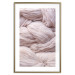 Poster Woolen Fantasy - pink fabric composition in the form of loose threads 131845 additionalThumb 14