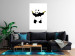 Wall Poster Panda with Guns - black and white animal holding bananas on a white background 132445 additionalThumb 23