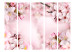 Folding Screen Spring Cherry Blossom II (5-piece) - romantic pink illusion 132845 additionalThumb 3