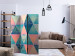 Room Separator Oriental Triangles (3-piece) - colorful geometric Mandalas 132945 additionalThumb 4