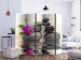 Room Divider Screen Resting Orchid II (5-piece) - stones and flowers in water 133245 additionalThumb 2