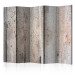 Room Divider Old Concrete II (5-piece) - industrial composition in gray background 133545
